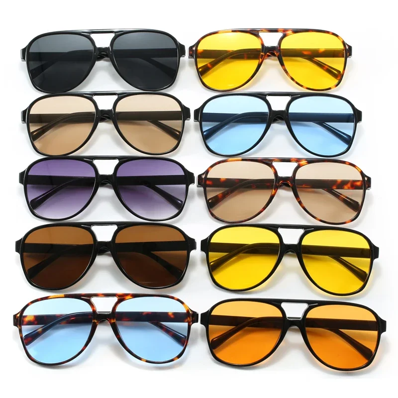 Sunglasses Uv400 - نظارات شمسية عصرية للجنسين، توفر حماية
