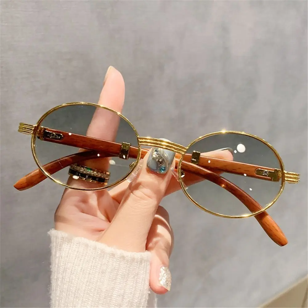 Sunglasses Uv400 - نظارات شمسية عصرية بإطار صغير، تصميم