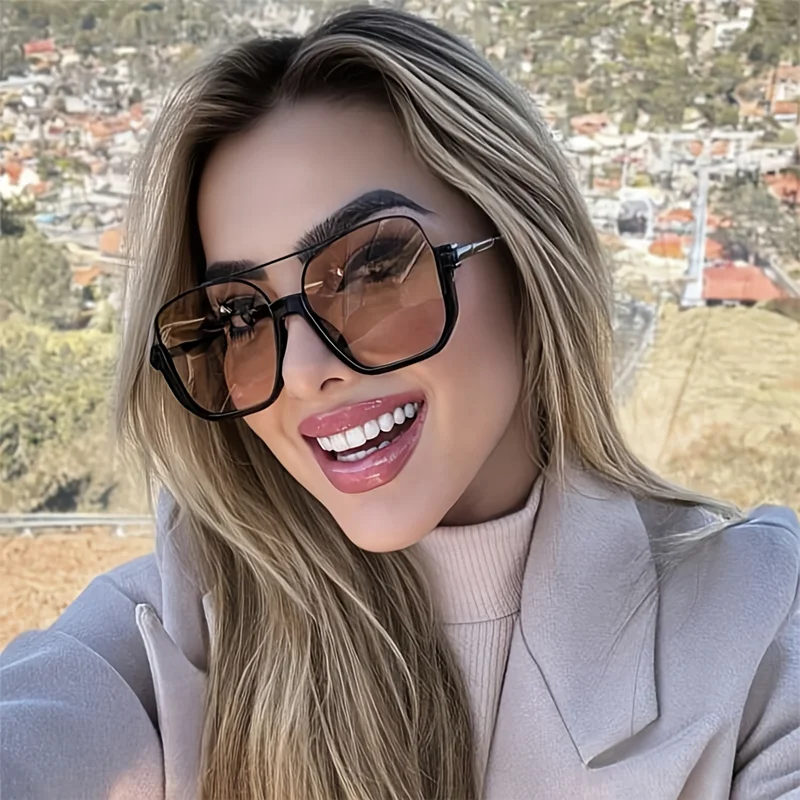 Sunglasses Uv400 - نظارات شمسية جديدة بتصميم عتيق وحجم