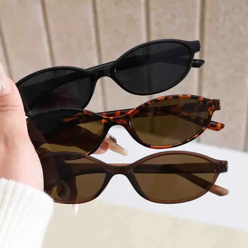 نظارات شمسية بيضاوية صغيرة للن - مراجعة Sunglasses Uv400 وسعره