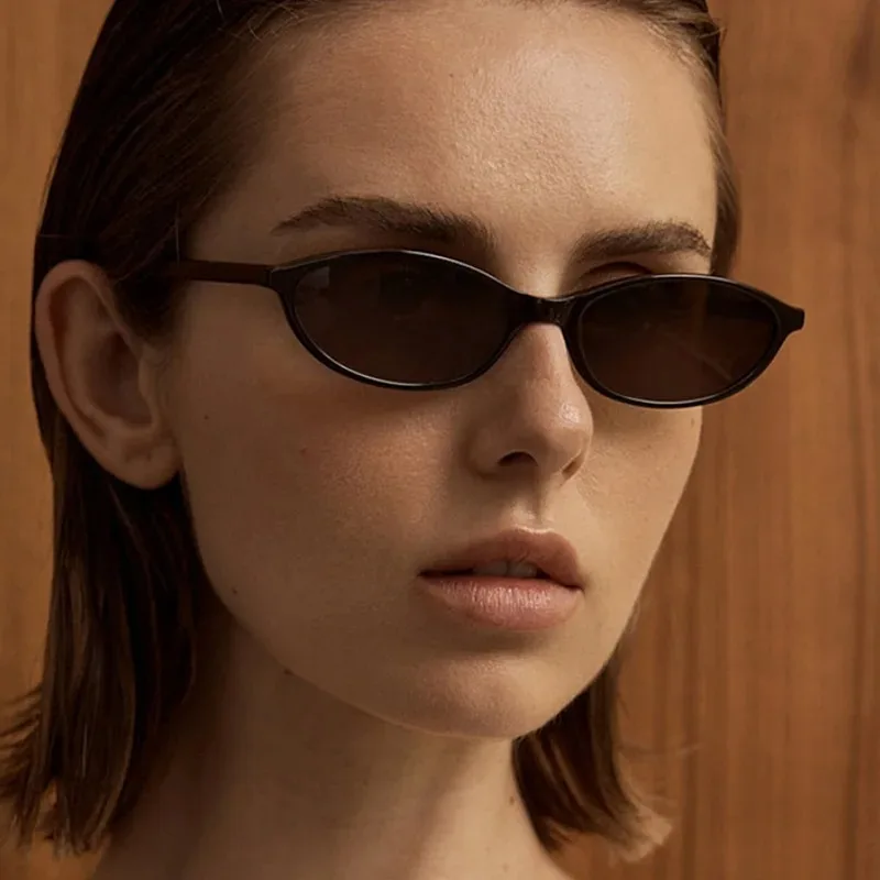 نظارات شمسية بيضاوية صغيرة للن - مراجعة Sunglasses Uv400 وسعره
