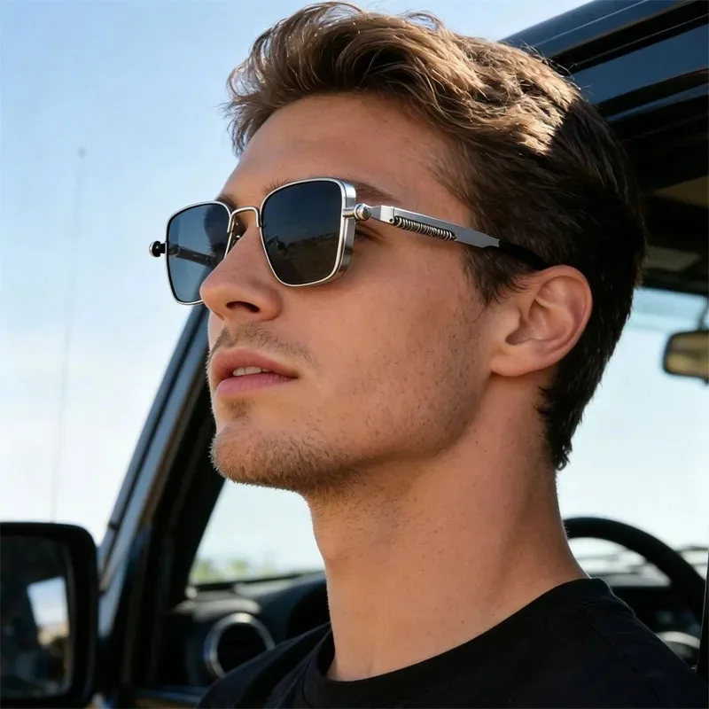 نظارات شمسية مستقطبة للرجال، ن - مراجعة Sunglasses Uv400 وسعره