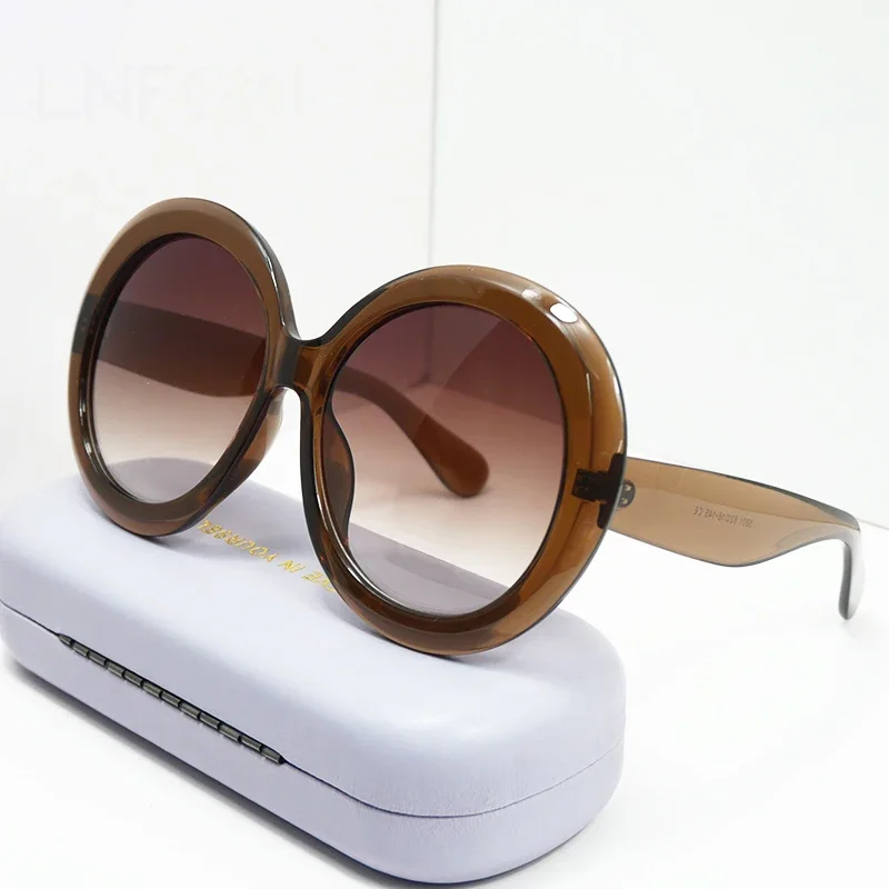 نظارات شمسية دائرية كبيرة الحج - مراجعة Sunglasses Uv400 وسعره