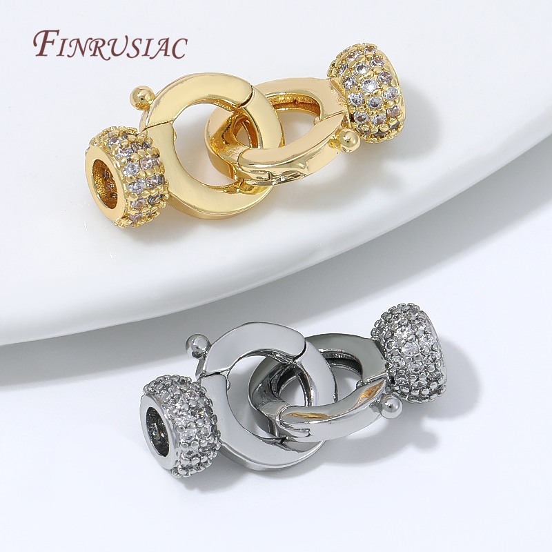 مشبك مجوهرات من النحاس المطلي  - مراجعة Gold Plated Jewelry وسعره