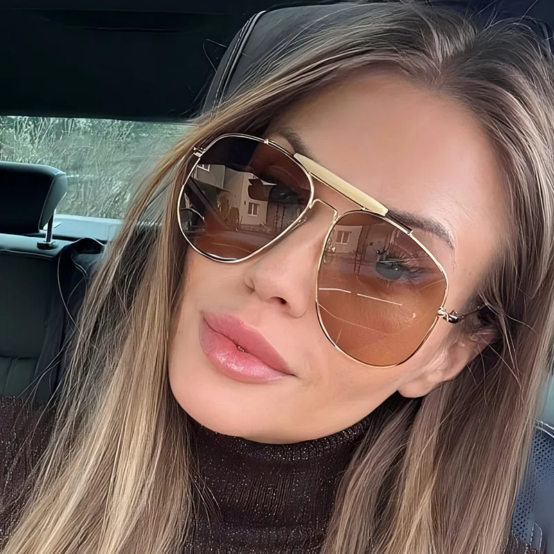 نظارات شمسية نسائية بتصميم طيا - مراجعة Sunglasses Uv400 وسعره