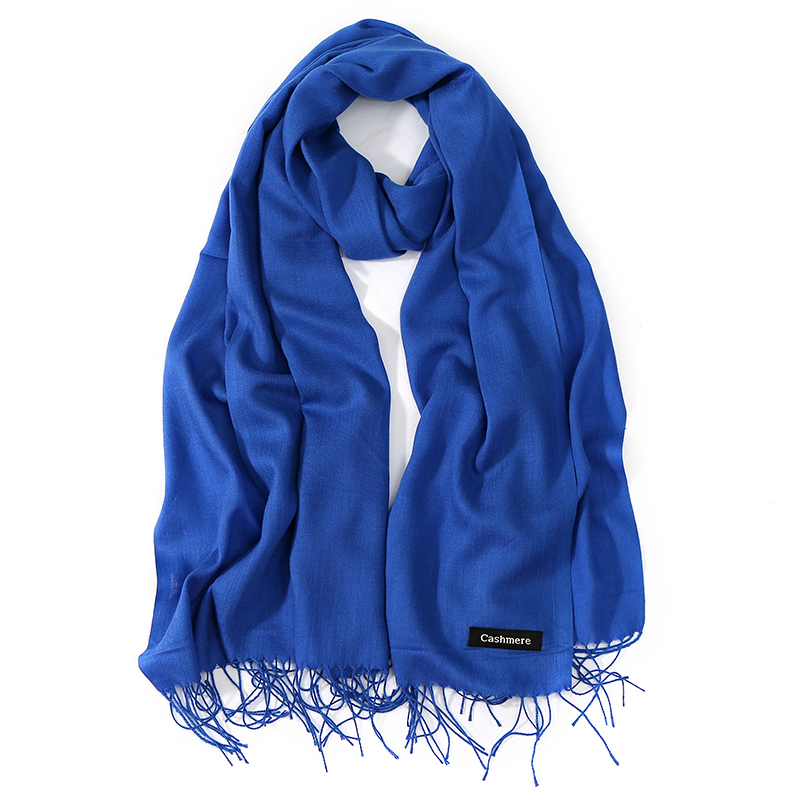 وشاح شتوي للسيدات بلون سادة مو - مراجعة Cashmere Scarf وسعره