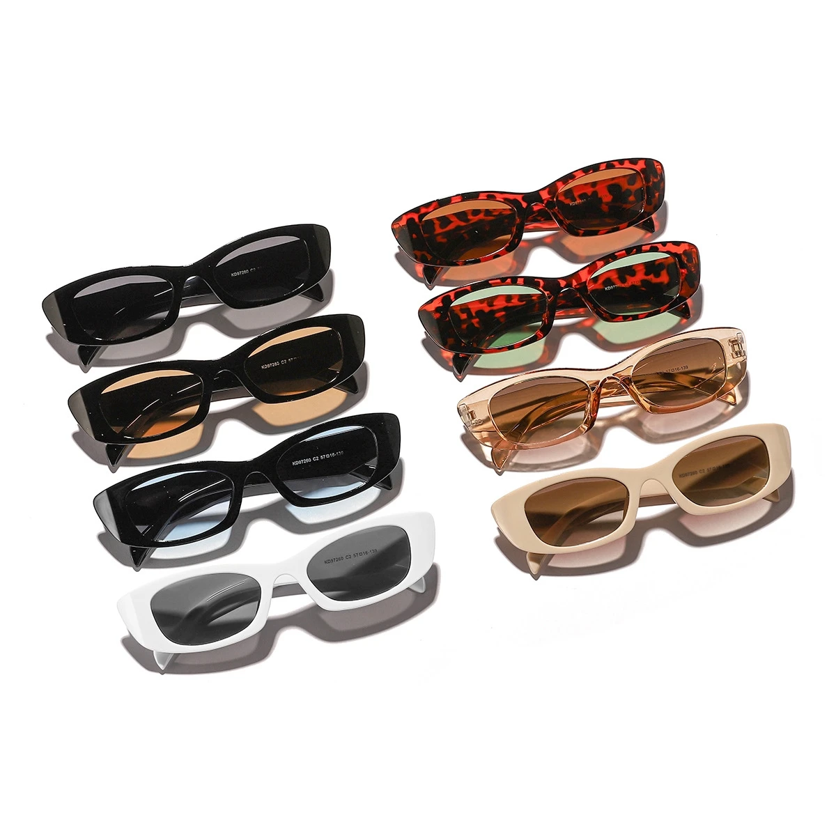 نظارات شمسية مربعة صغيرة بتصمي - مراجعة Designer Sunglasses وسعره