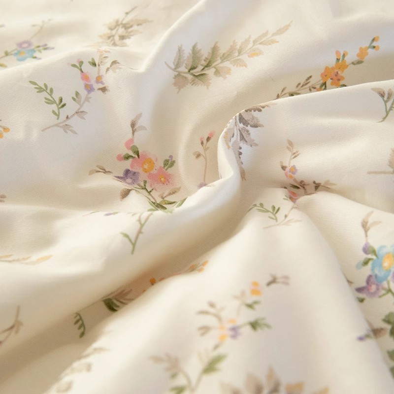 طقم مفروشات سرير بنمط ريفي زهر - مراجعة Silk Pillowcase وسعره