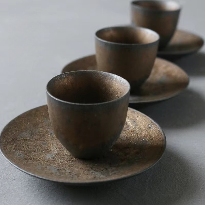 حاملات أكواب خزفية - مفارش ياب - مراجعة Marble Coaster Set وسعره
