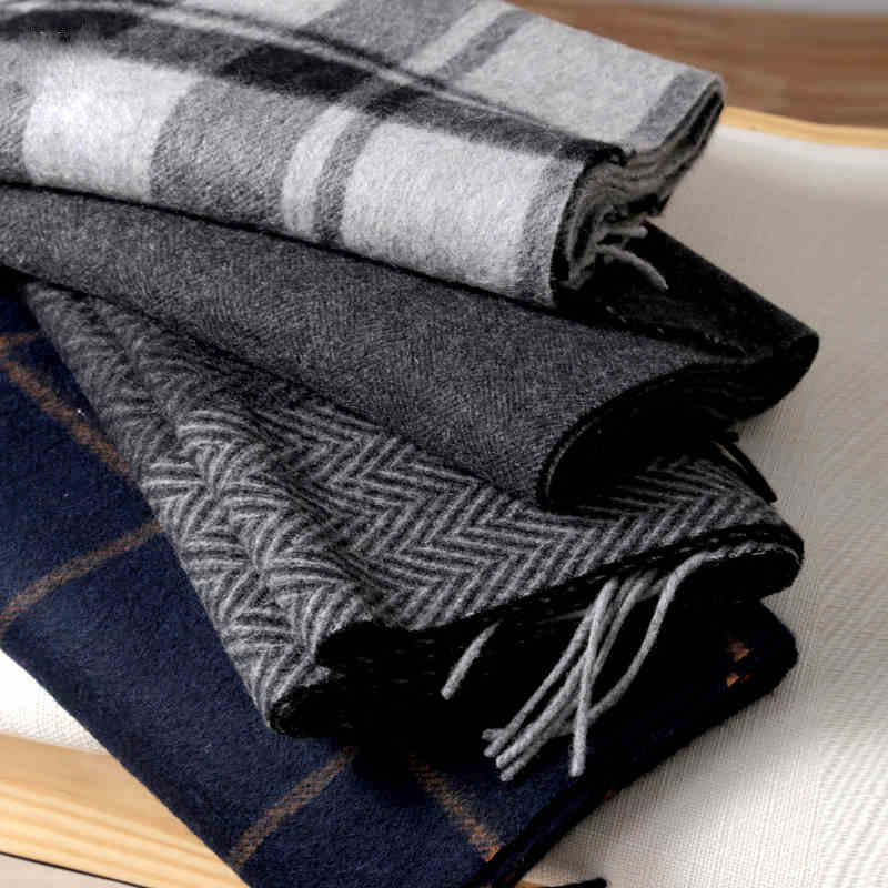 الباشمينا وشاح الرجال الشتاء ق - مراجعة Cashmere Scarf وسعره